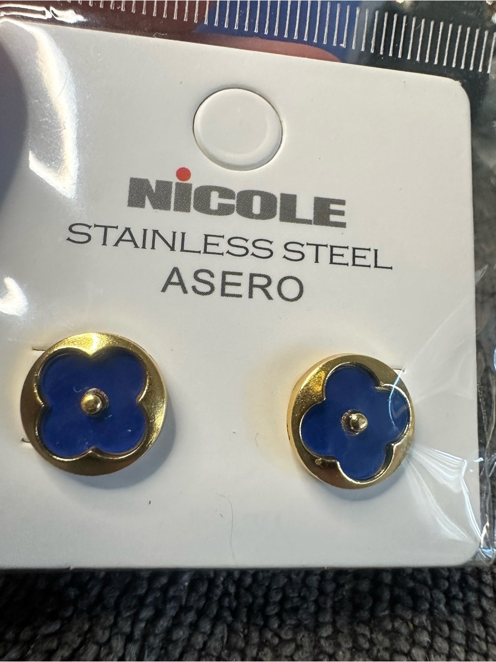 Clover earrings post backs